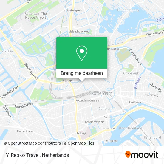 Y. Repko Travel kaart