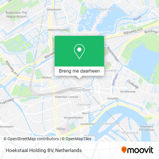 Hoekstaal Holding BV kaart
