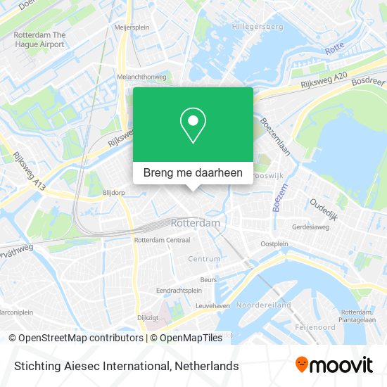Stichting Aiesec International kaart