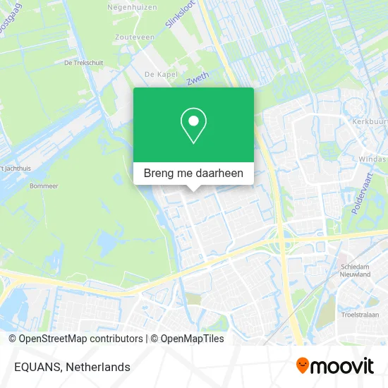 EQUANS kaart