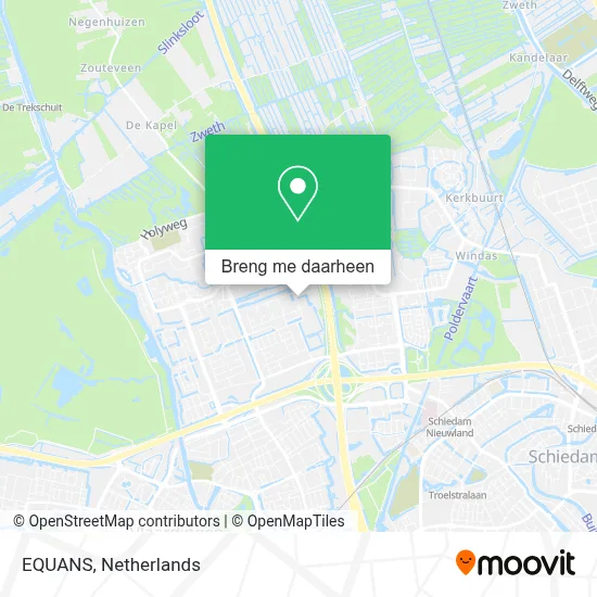 EQUANS kaart