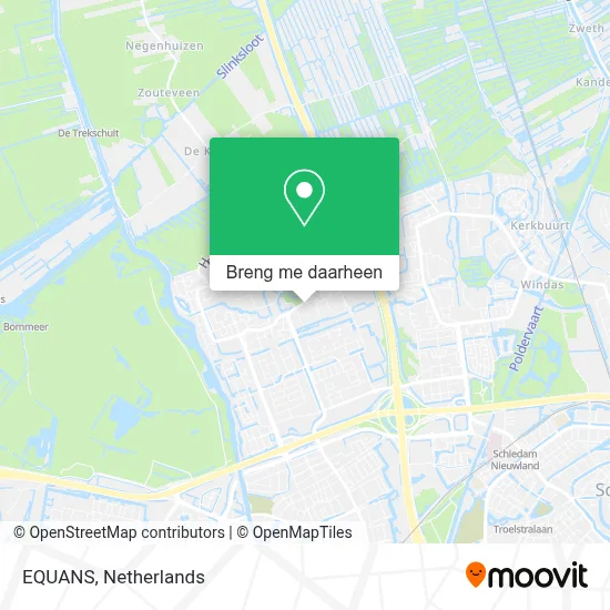 EQUANS kaart