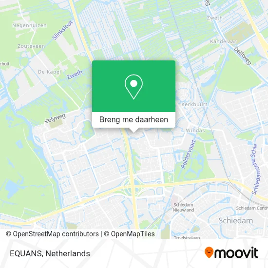 EQUANS kaart