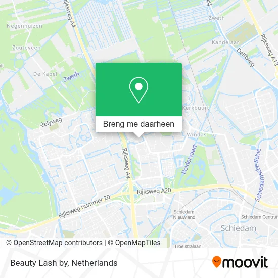 Beauty Lash by kaart