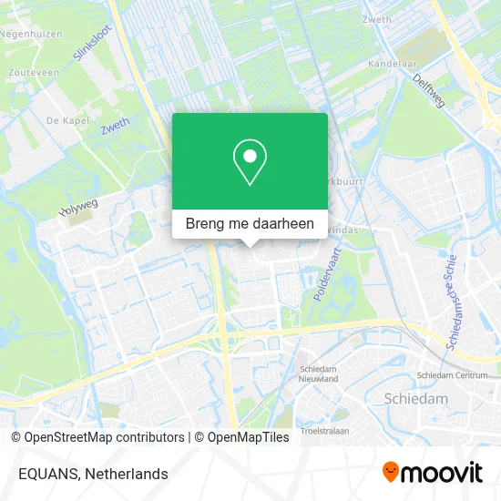EQUANS kaart