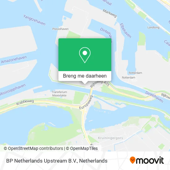 BP Netherlands Upstream B.V. kaart
