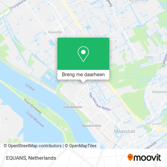EQUANS kaart