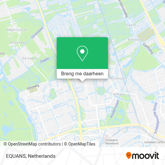 EQUANS kaart