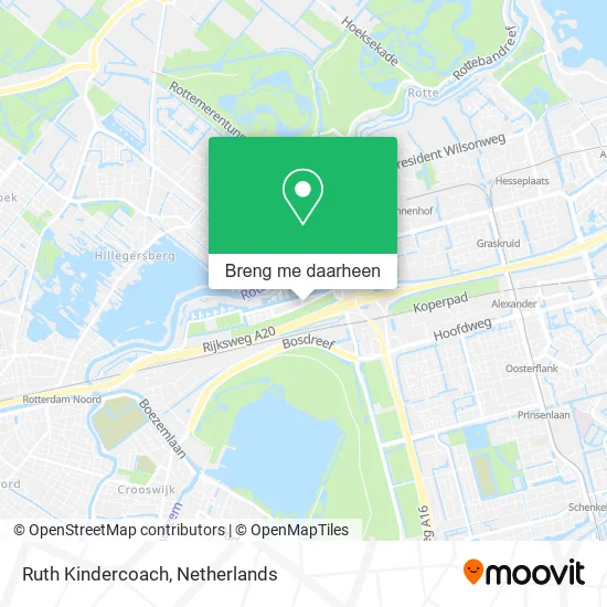 Ruth Kindercoach kaart