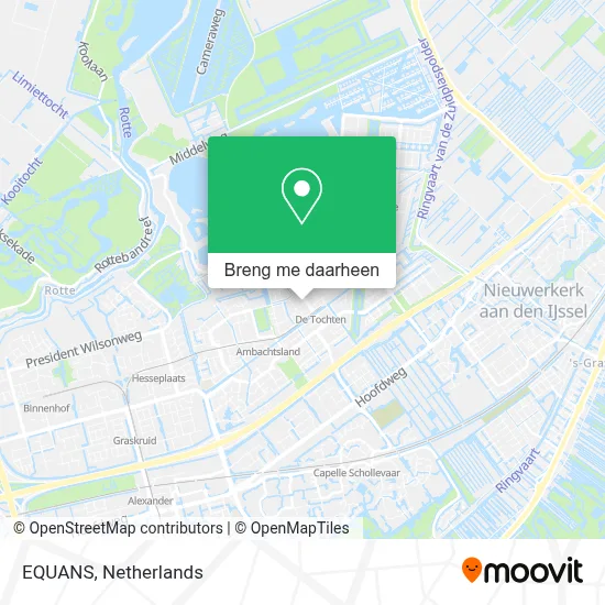 EQUANS kaart
