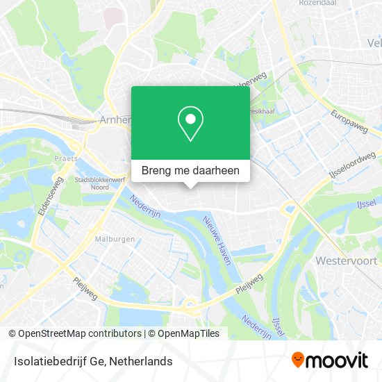 Isolatiebedrijf Ge kaart