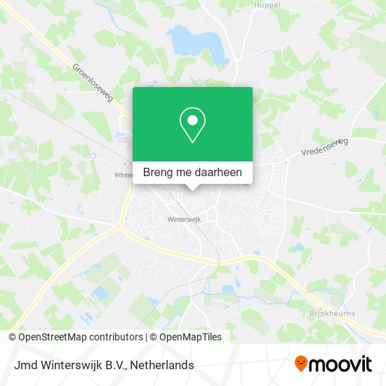 Jmd Winterswijk B.V. kaart