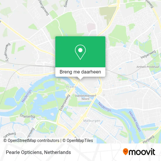 Pearle Opticiens kaart