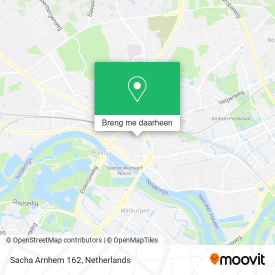 Sacha Arnhem 162 kaart