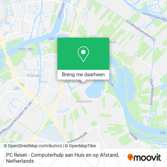 PC Reset - Computerhulp aan Huis en op Afstand kaart