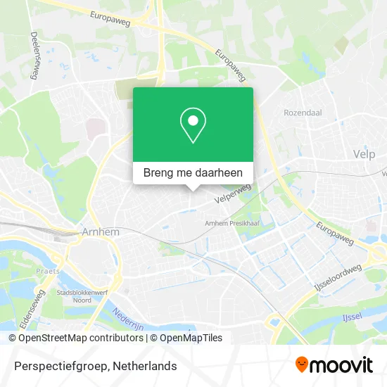 Perspectiefgroep kaart