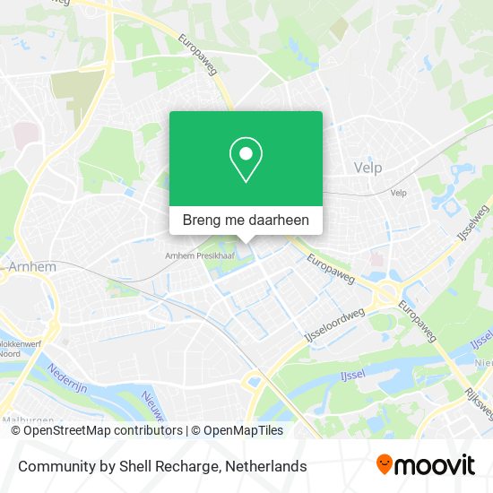 Community by Shell Recharge kaart