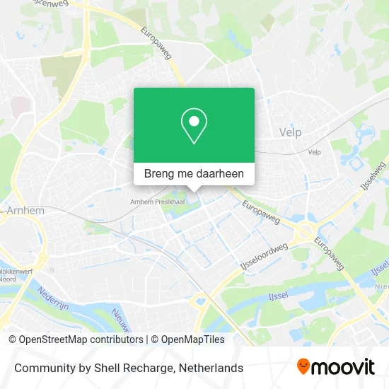Community by Shell Recharge kaart