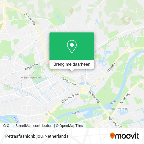 Petrasfashionbijou kaart
