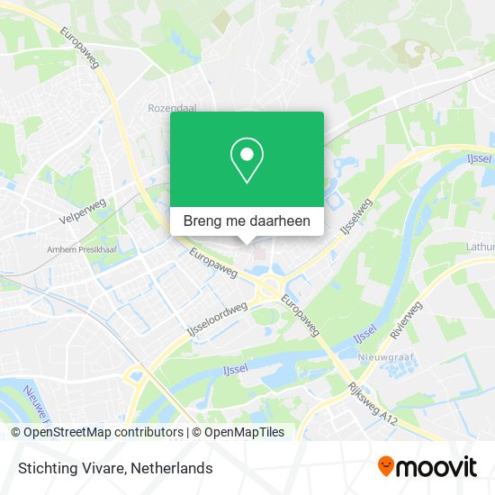 Stichting Vivare kaart