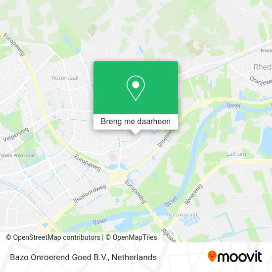 Bazo Onroerend Goed B.V. kaart