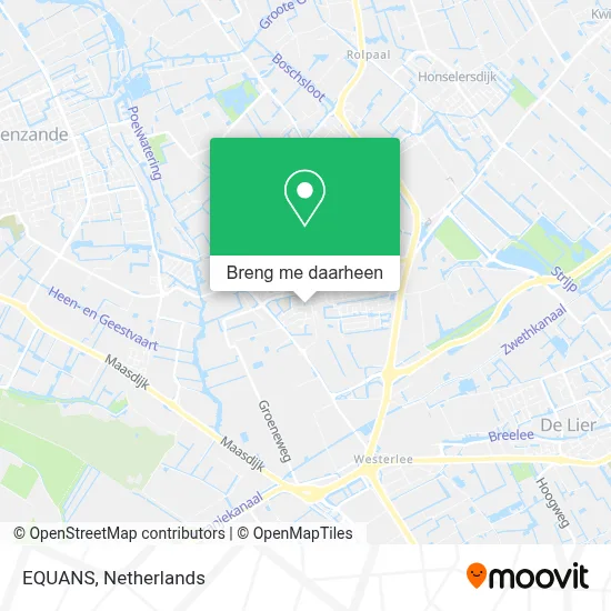 EQUANS kaart