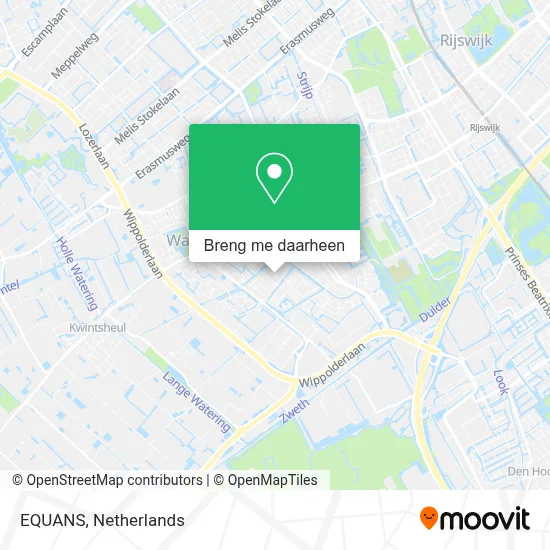 EQUANS kaart