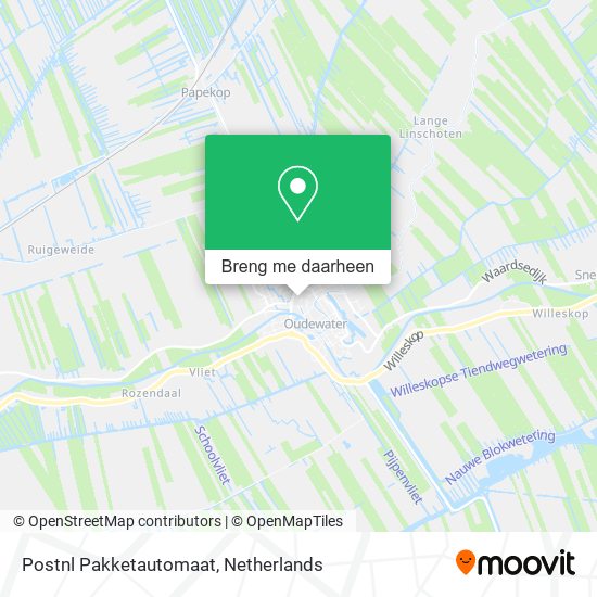 Postnl Pakketautomaat kaart