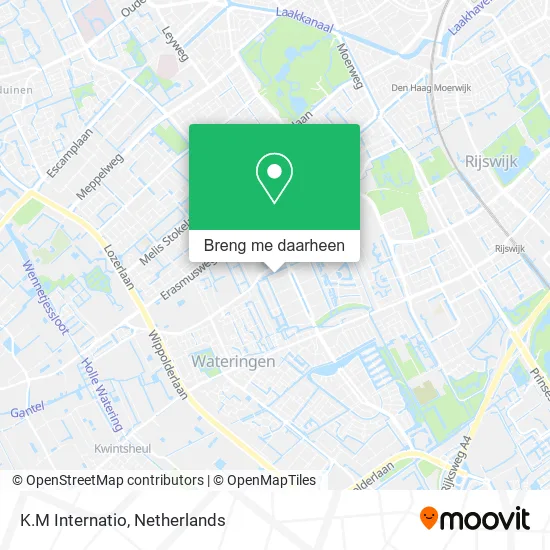 K.M Internatio kaart