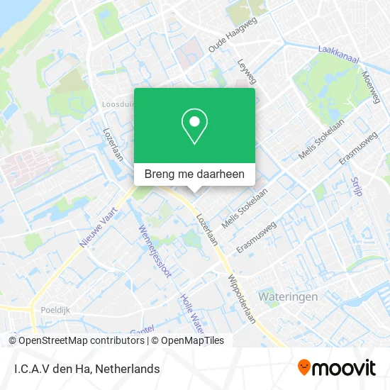 I.C.A.V den Ha kaart