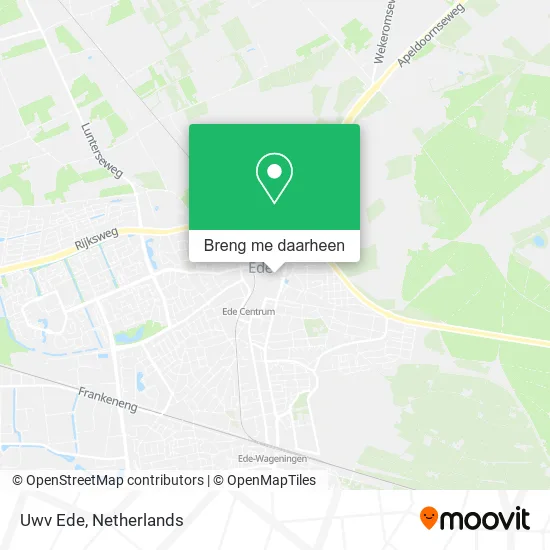 Uwv Ede kaart