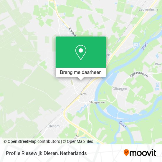 Profile Riesewijk Dieren kaart
