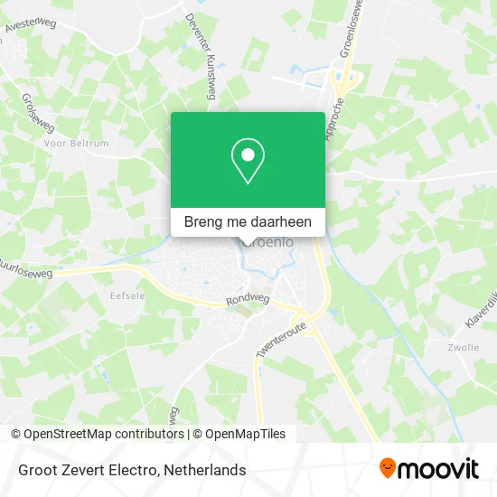 Groot Zevert Electro kaart