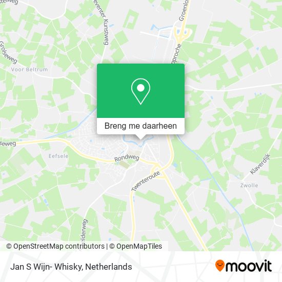 Jan S Wijn- Whisky kaart