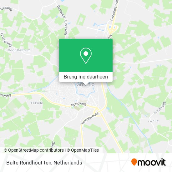 Bulte Rondhout ten kaart
