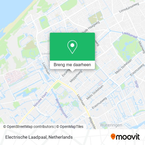 Electrische Laadpaal kaart