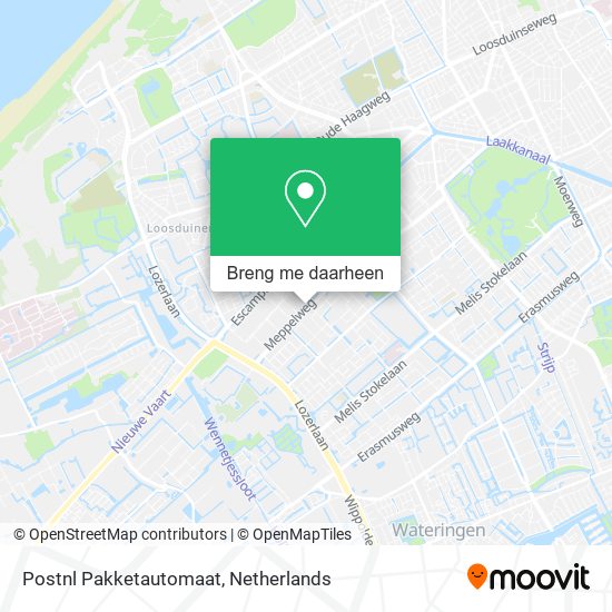 Postnl Pakketautomaat kaart