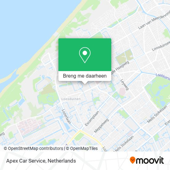 Apex Car Service kaart