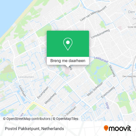 Postnl Pakketpunt kaart