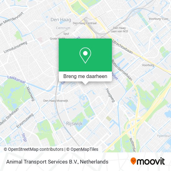 Animal Transport Services B.V. kaart