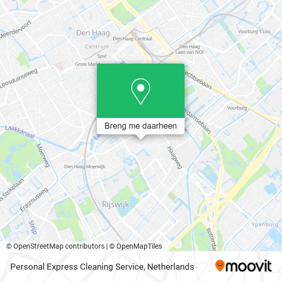 Personal Express Cleaning Service kaart