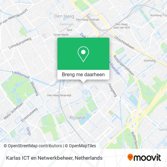 Karlas ICT en Netwerkbeheer kaart