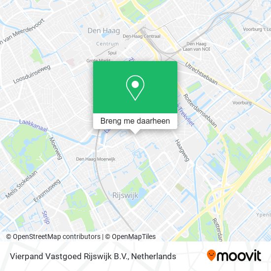 Vierpand Vastgoed Rijswijk B.V. kaart