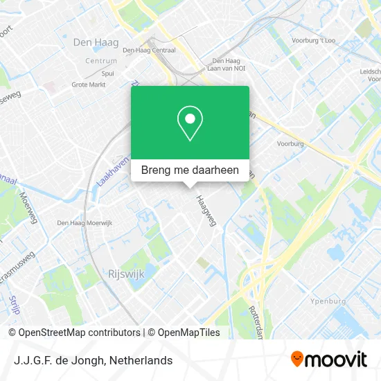 J.J.G.F. de Jongh kaart