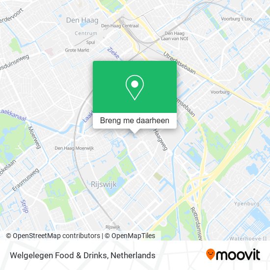 Welgelegen Food & Drinks kaart