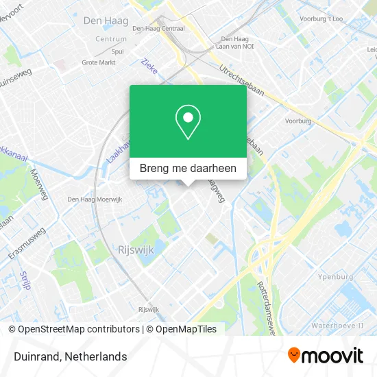Duinrand kaart