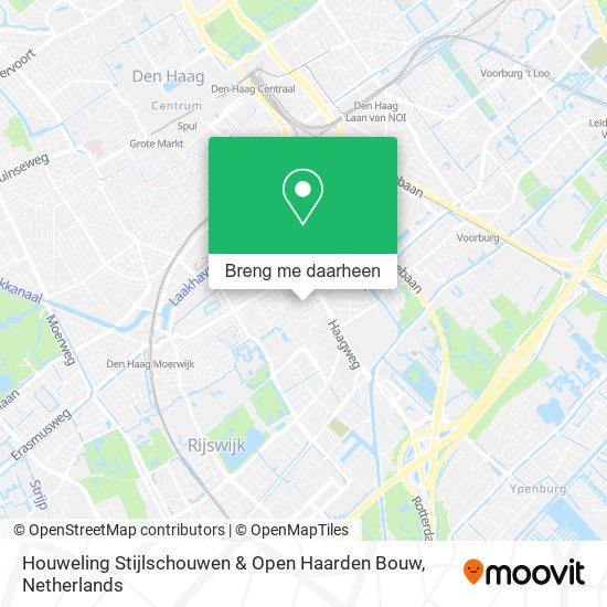 Houweling Stijlschouwen & Open Haarden Bouw kaart