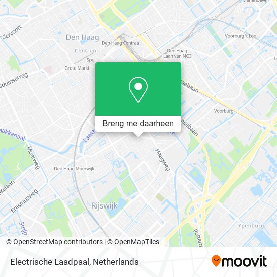 Electrische Laadpaal kaart