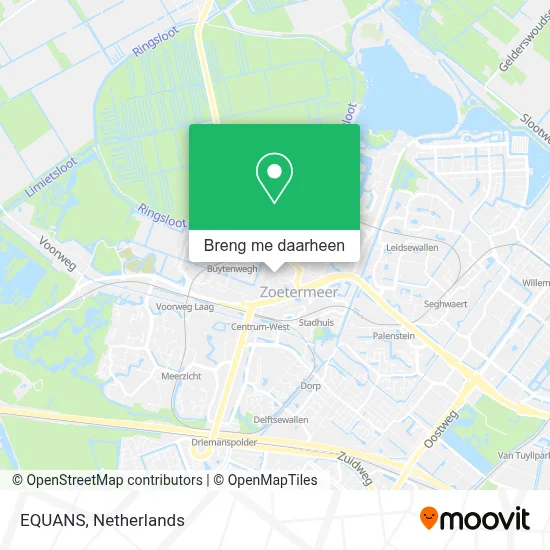 EQUANS kaart
