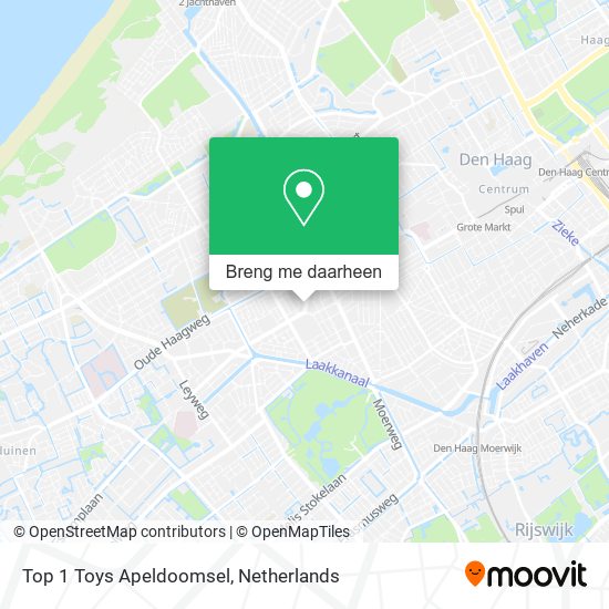 Top 1 Toys Apeldoomsel kaart